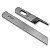 Conjunto de Facas Premium para Overloque Industrial KR35 + KR23 - Imagem 1
