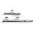 Guia Tubular das Linhas do Interloque Singer 324G - Par - Imagem 1