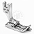 Calcador de Pesponto Para Reta Industrial de Metal com Guia Direito 1/8 (3mm) - Imagem 1