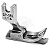 Calcador de Pesponto Para Reta Industrial de Metal com Guia Esquerdo 1/16 (2mm) - Imagem 1