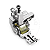 Calcador Reta 3 em 1 Metal C/ Rolete - Imagem 1