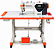Máquina de Costura Industrial Reta Mega Mak Eletrônica H6 220v C/ Funçôes Automáticas - Essencial - Imagem 4