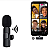 Microfone Lapela Sem Fio para Smartphones Tablets Wireless K9 - Imagem 4