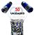 Conector Rg6 De Compressão Profissional para Cabo Coaxial 50 unidades - Proeletronic - Imagem 1
