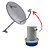 Lnb Universal 1 Saida Simples Banda Ku Lnbf - Proeletronic - Imagem 1