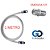 Cabo Coaxial para Antena de TV 90% malha 1 Metros + EMENDA F/F - crimpado pronto pra uso - Imagem 10