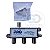 Divisor de Sinal para Antena de TV com 3 Saidas Splitter 5-1000 Proeletronic - Imagem 5