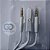 Cabo P2 X P3 Com Microfone Estéreo Embutido Para Headset Aux - Imagem 2