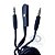 Cabo P2 X P3 Com Microfone Estéreo Embutido Para Headset Aux - Imagem 9
