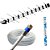 Antena Digital externa Proeletronic Prohd-1040 Lte 14dBi + 10 metros Cabo Coaxial 90% malha - Imagem 6