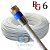 Cabo Coaxial para Antena de TV Flexivel 90% Malha 30 Metros Crimpado - Proeletronic - Imagem 4