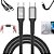 Cabo Tipo C Usb C Turbo Carregamento Rapido 60w 1m Reforçado - Imagem 1