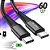 Cabo Tipo C Usb C Turbo Carregamento Rapido 60w 1m Reforçado - Imagem 2