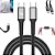 Cabo Tipo C Usb C Turbo Carregamento Rapido 60w 2m Reforçado - Imagem 1