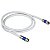 Cabo Coaxial para Antena de TV com conector Rg6 3 Metros crimpado pronto pra uso - Imagem 3