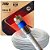 Cabo Coaxial para Antena de TV com conector Rg6 3 Metros crimpado pronto pra uso - Imagem 2