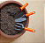 Kit Jardinagem 3 Peças Pá Garfo Rastelo conjunto Ferramentas Jardim horta - Imagem 3