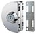 Fechadura Inox Para Vidro/alvenaria Porta de Vidro Pressão - Imagem 3
