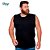 Camiseta Gola Careca Sem Manga Plus Size - Imagem 1