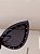 OCULOS DE SOL GATINHO COM STRASS PRETO E DOURADO - Imagem 2