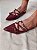 SLINGBACK BRUNA MARSALA VERNIZ - Imagem 1