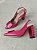 SCARPIN CLOE PINK SALTO BLOCO - Imagem 1