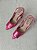 SCARPIN CLOE PINK SALTO BLOCO - Imagem 7