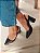 SCARPIN SLINGBACK CLARICE PRETO COURO - Imagem 5
