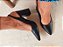 SCARPIN SLINGBACK CLARICE PRETO COURO - Imagem 6