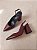 SCARPIN SLINGBACK CLARICE MARROM COURO - Imagem 1