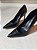 SCARPIN CELINE PRETO COURO 10CM - Imagem 4