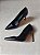 SCARPIN CELINE PRETO COURO 10CM - Imagem 1