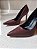 SCARPIN CELINE MARROM COURO 10CM - Imagem 3