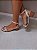 SANDALIA EM COURO ZAYA COM PEDRARIA OFF WHITE - Imagem 2