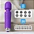 Vibrador Varinha Mágica 20 Modos De Vibração Recarregável - Imagem 3