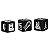 Dados Eróticos Romantic Dice 3 Unid. Diversão Ao Cubo - Imagem 2