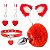 Kit Plug Rabo De Coelho Com Tiara de Orelhas - Imagem 1