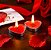 Vela Coração Aroma Morango 10 Unidades - Imagem 4