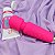 Vibrador Mini Varinha mágica Recarregável 20 vibrações - Imagem 4