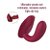 Vibrador de Casal com Ponto G - Strapless / Com controle Remoto - Olive - - Imagem 4