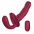 Vibrador de Casal com Ponto G - Strapless / Com controle Remoto - Olive - - Imagem 1