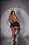 Fantasia Sexy Luxo Plus Size Coelha Saia Preta - Imagem 3