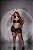 Fantasia Sexy Luxo Plus Size Coelha Saia Preta - Imagem 4