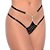 Calcinha Fio com Joia Frontal e Strass em Renda - Imagem 3