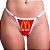 Calcinha Big Checa Pimenta Sexy - Imagem 1