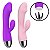 Vibrador Ponto G com Duplo estimulador Rabbit Recarregável The Silicone - Imagem 4