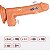Pênis Realístico com Rotação e Vibro / Controle Remoto - 17,8 x 3,9 cm - Imagem 3