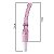 Plug Anal com Vibro Estimulador em Jelly - 17 cm Rosa - Imagem 2