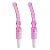 Plug Anal com Vibro Estimulador em Jelly - 17 cm Rosa - Imagem 3