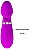 Vibrador de ponto G e clitóris - Função Sucção Pretty Love - Imagem 5